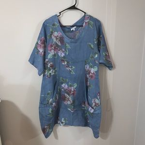 VASDA S Floral Dress